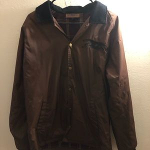 Anti-Hero Skateboards Brown Plaid Jacket (Large)